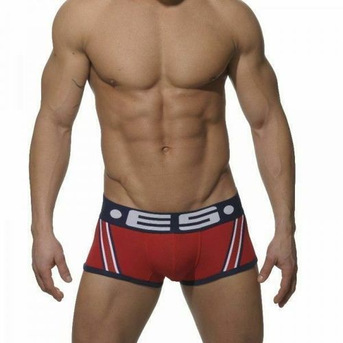 Мужские трусы боксеры красные ES Collection UN028