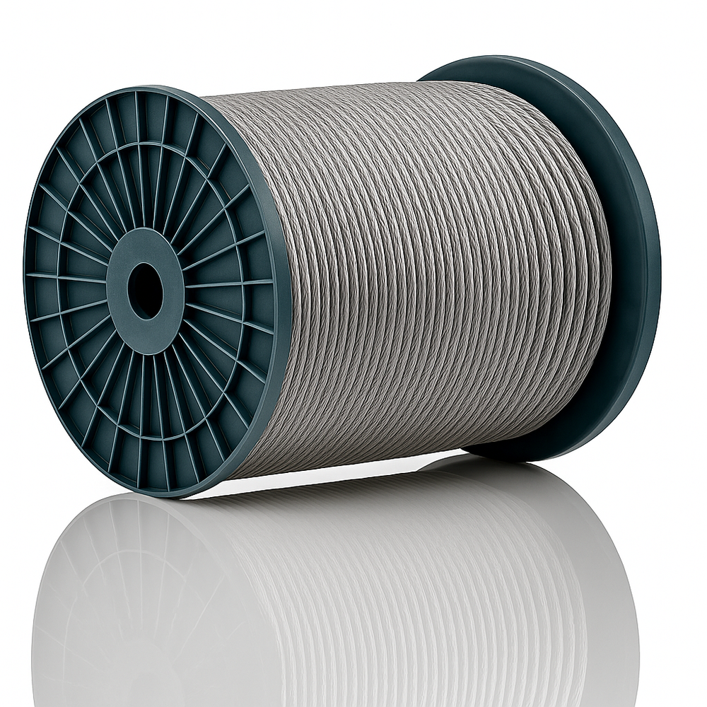 Трос стальной круглопрядный SWR DIN 3055 M8