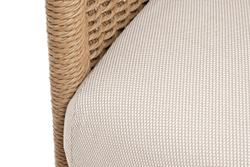 "Аликанте" лаунж-зона из искусственного ротанга, цвет соломенный