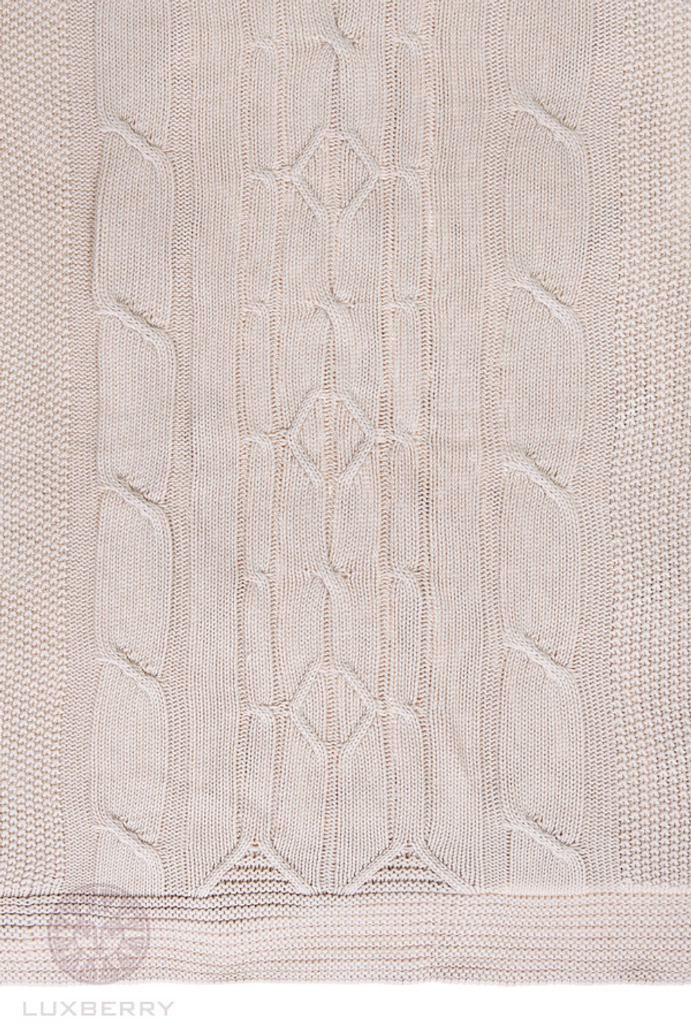 Элитный плед -покрывало Imperio 40 пудра тон 02 от Luxberry Португалия