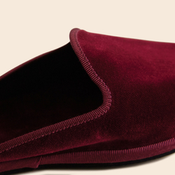 Тапочки открытые Voyage Burgundy (41)