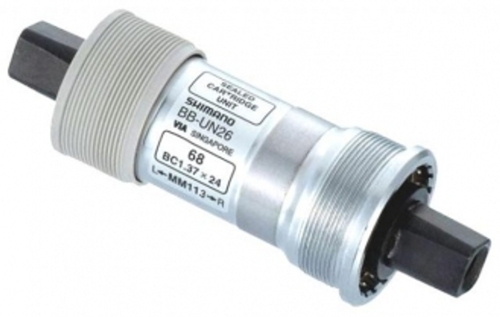 Каретка Shimano BB-UN26 73/122.5(LL123), б/болтов, б/уп.`2014 Артикул: ABBUN26C23X
