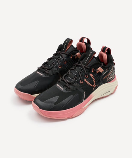 Кроссовки баскетбольные JÖGEL Contest, черный/розовый