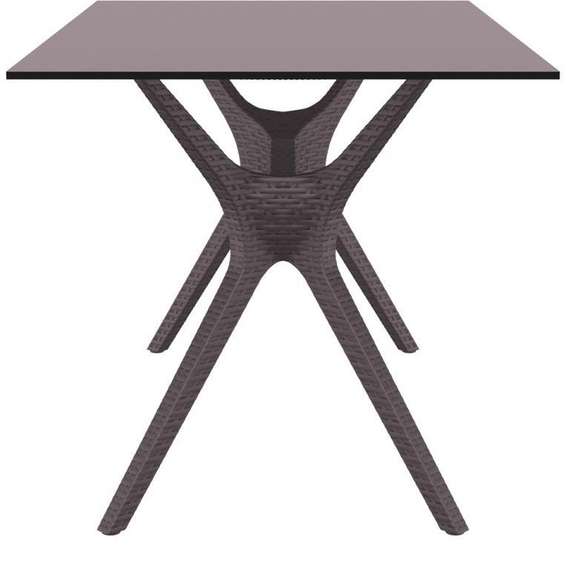 Стол Ibiza Table 140х80 см коричневый