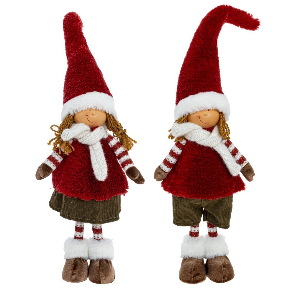 GAEM Игрушка набивная "Мальчик/Девочка", L17 W8 H59/35 см, 2в.