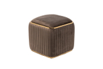 102AN-PUF-1300-KOR Пуф Glarus, велюр коричневый 45*45*45 см