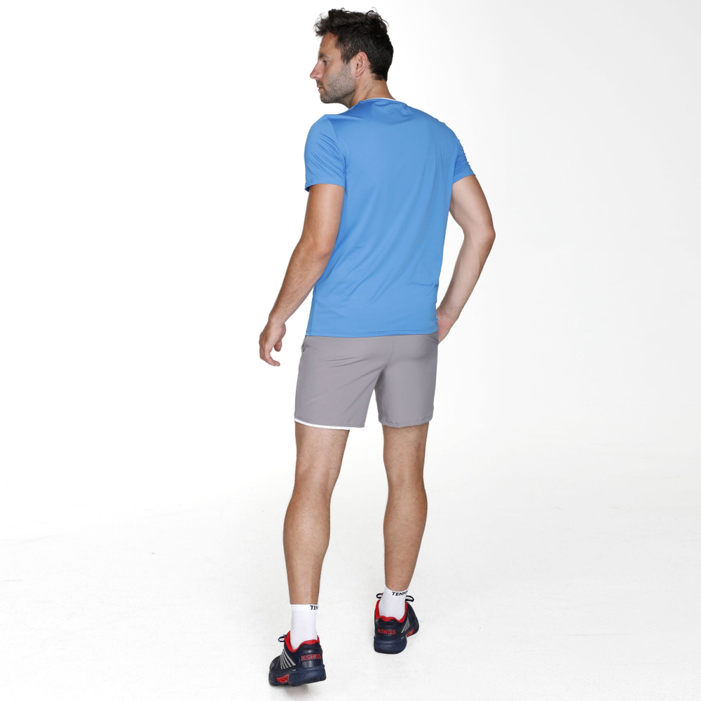 Мужское теннисное поло Racket Roots Teamline T-Shirt Men - Blue