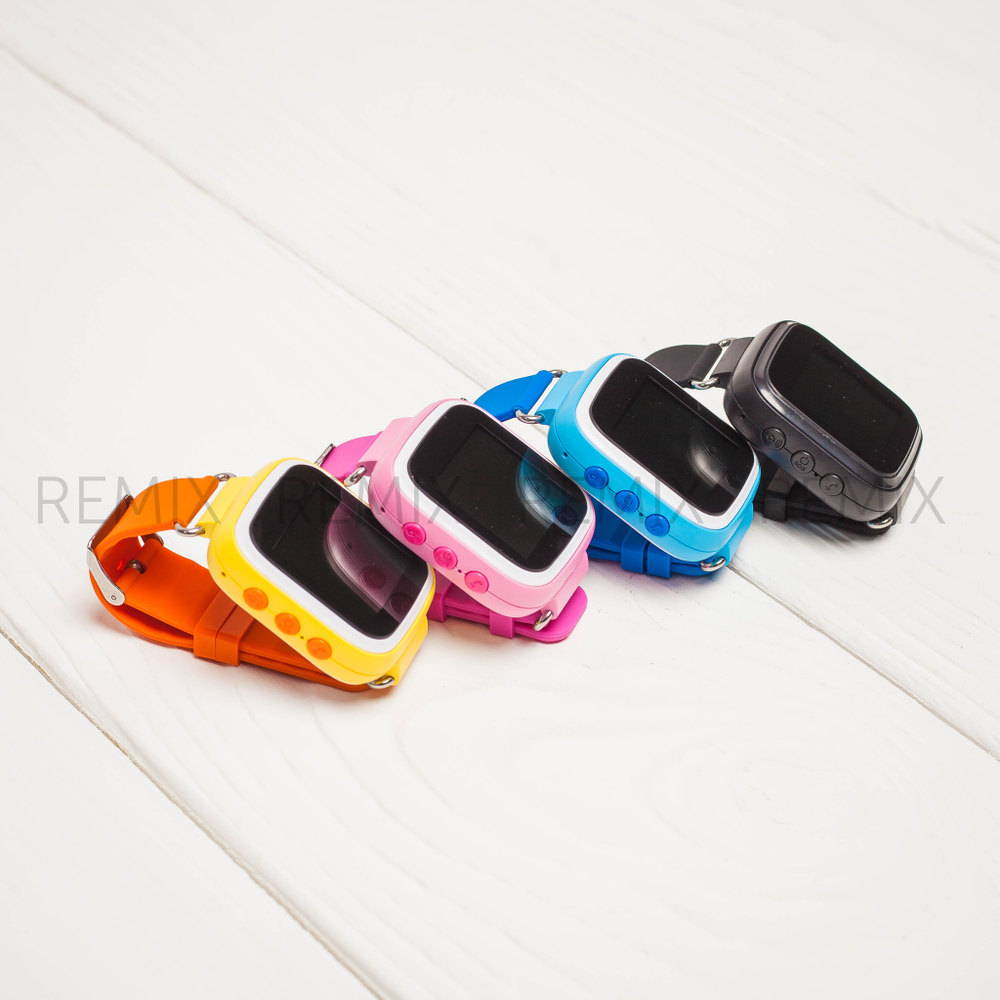 Часы Smart Baby Watch Q80 (синие)