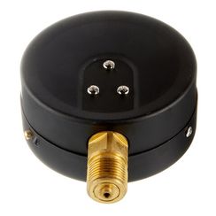 Манометр вертикальный Росма 16 бар 100мм НР 1/2" радиальный поверенный 24243