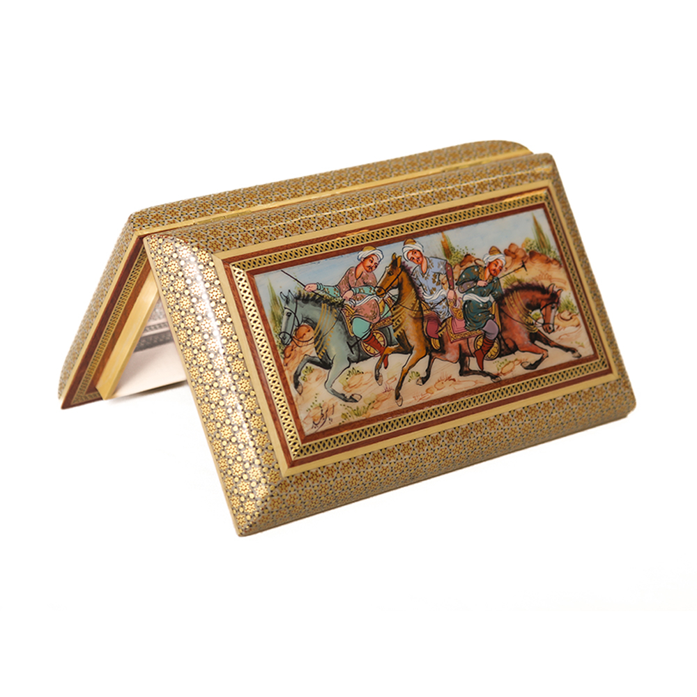 Шкатулка Хатамкари премиум 250320263 Иран