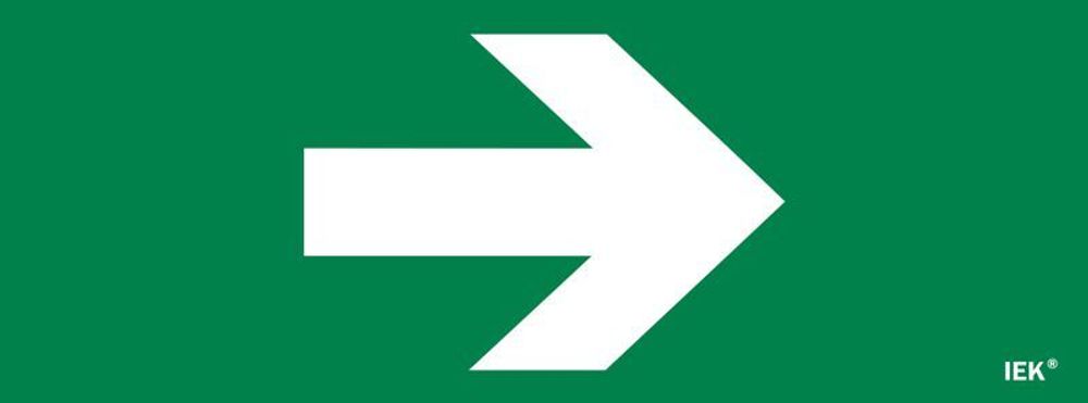 Этикетка самоклеящаяся 350х130мм "Направляющая стрелка" IEK LPC10-1-35-13-STR Этикетка самоклеящаяся 350х130мм "Направляющая стрелка" IEK LPC10-1-35-13-STR