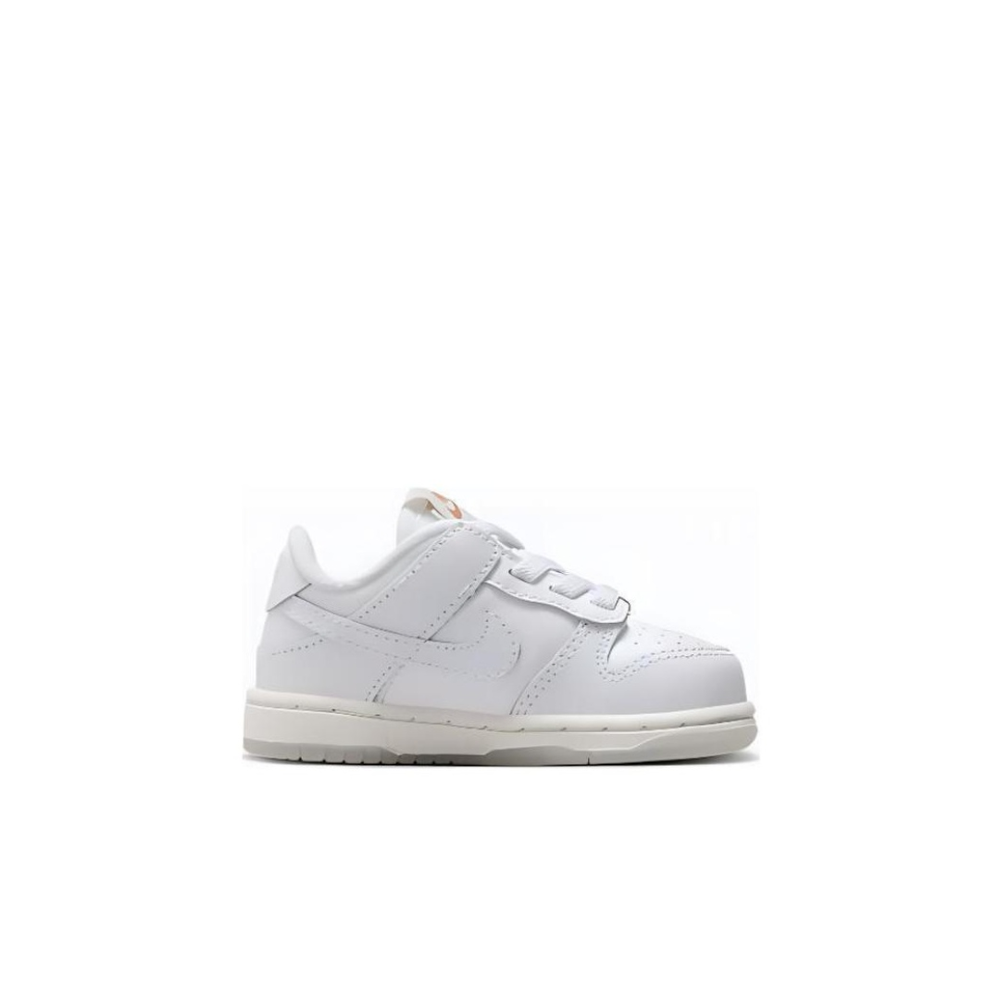 Детские кроссовки Nike Dunk Low SE 'Rainbow Lace Swoosh White' FQ1924-100