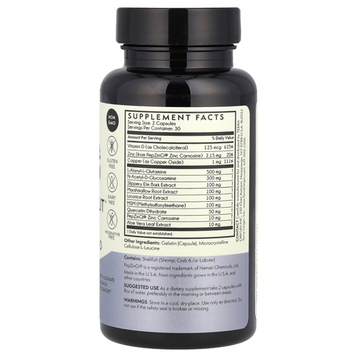 Terra Origin, Healthy Gut™, капсулы с витамином D, 60 капсул
