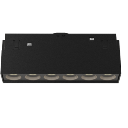 Магнитный трековый светильник ЭРА TRM20-3-11-6W4K BK светодиодный 6Вт 4000К черный для системы NOVA