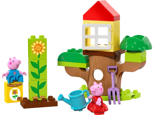 Конструктор LEGO Duplo 10431 Peppa Сад и домик на дереве
