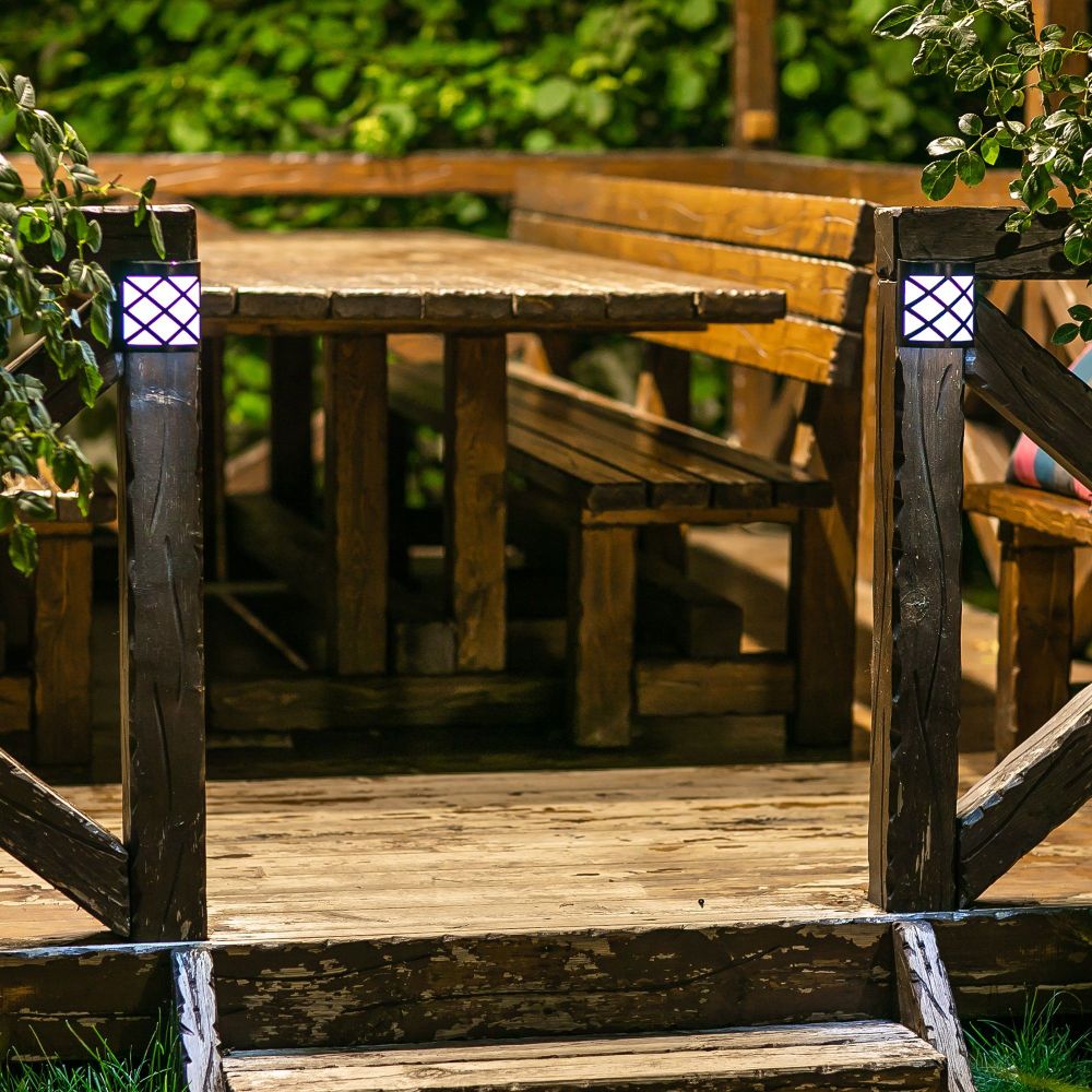 USL-F-155-PM110 BRUSSEL Cветильник настенный на солнечной батарее. 6 светодиодов. Белый свет. 1xАА Ni-Mh аккумулятор в-к. IP44. TM Uniel