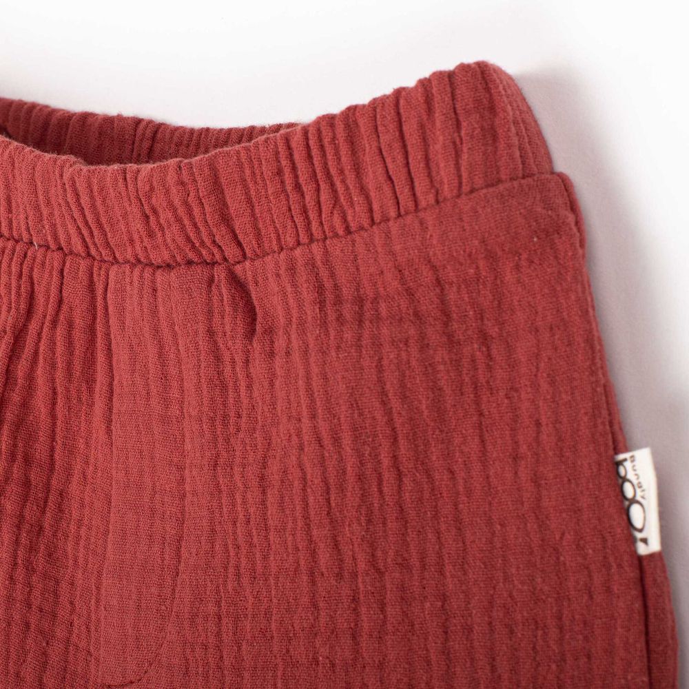 Шорты муслиновые "Вишня"