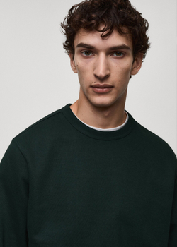 Свитшот regular fit из хлопка