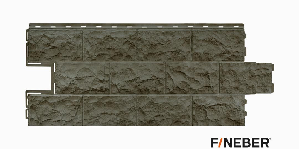 Фасадные панели Fineber  Доломит Дымчатый