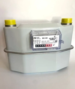 Счетчик газа ВК-G6 Слева-Направо (Левый) 2025 г. ООО РАСКО Газэлектроника. Прокладки в комплекте