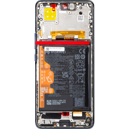 Huawei nova 9 (NAM-LX9) / Дисплей (в сборе с тачскрином и аккумулятором) (в рамке) (ORIG-SP)