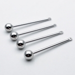 Подвеска Палочка, цвет серебро (родий), размер 33*6 мм, цена за 1 шт