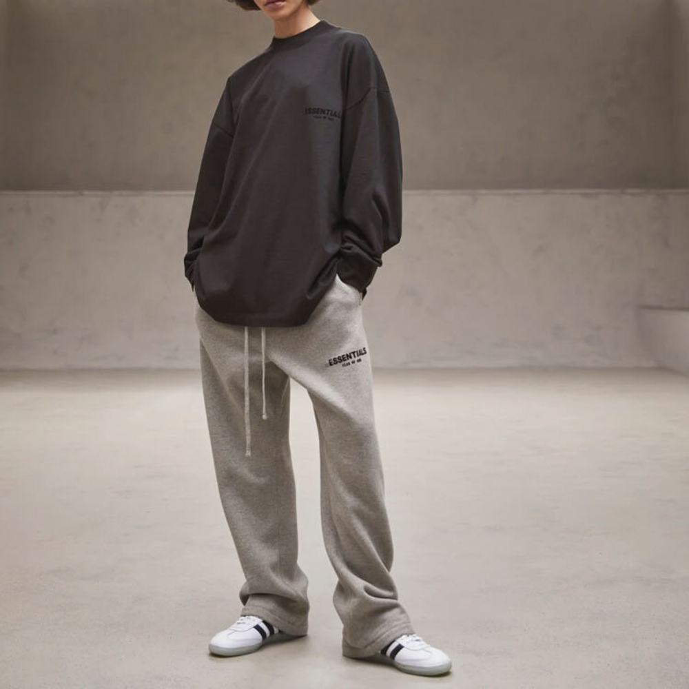 Толстовка Fear of God Essentials Tee Stretch Limo, FOG-SS22-463