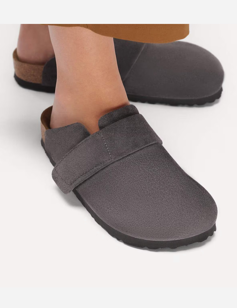 Birkenstock Loma Suede Leather "Charcoal"