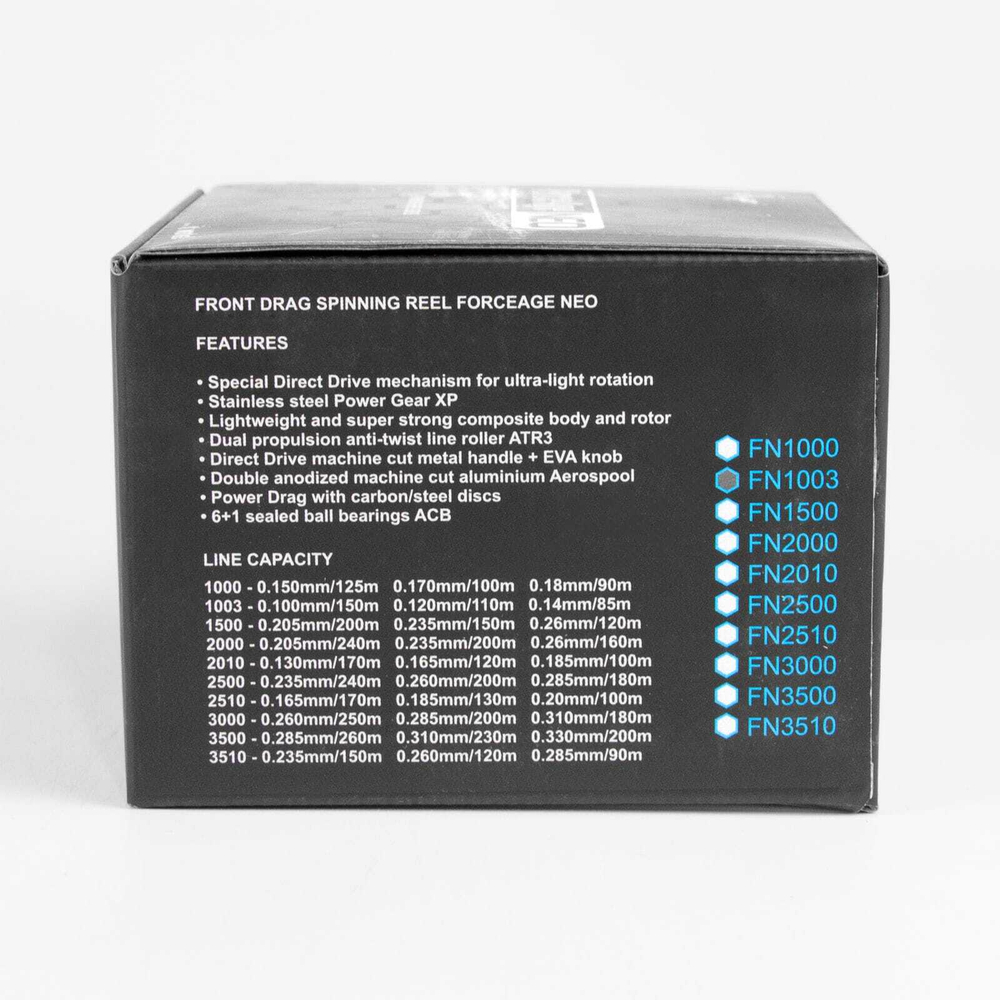 Катушка безынерционная Stinger Force Age Neo 1003 (1000, 6+1BB, мет. шпуля)