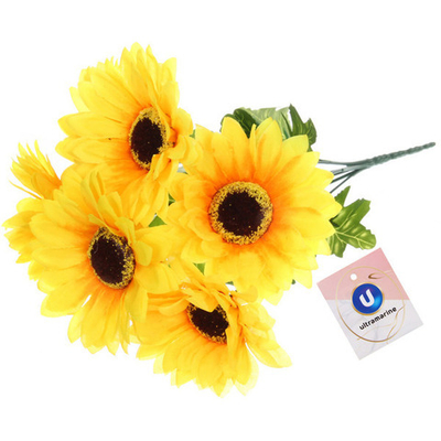 Искусственные цветы «Летнее вдохновение» Подсолнухи 35см