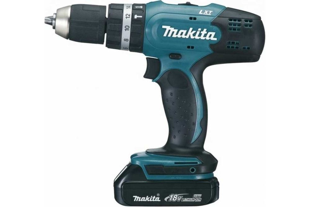 Аккумуляторная дрель-шуруповерт Makita DHP453SYE