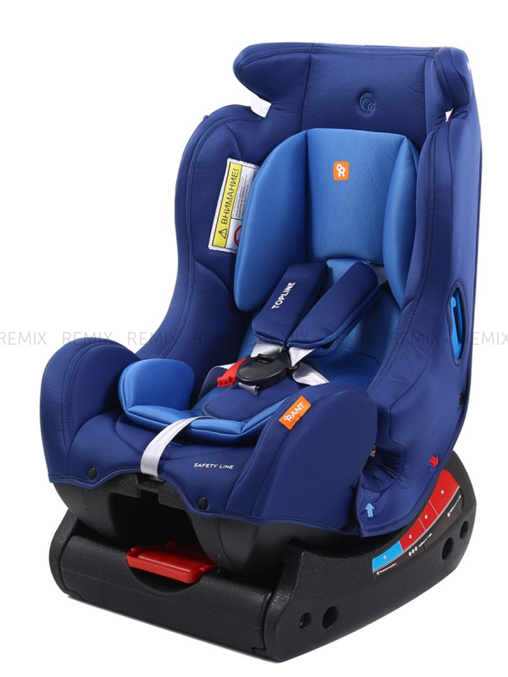 Автокресло LB-718 "Top-Line" Safety Line (Sapphire Blue) гр. 0-1-2 (0-25 кг)