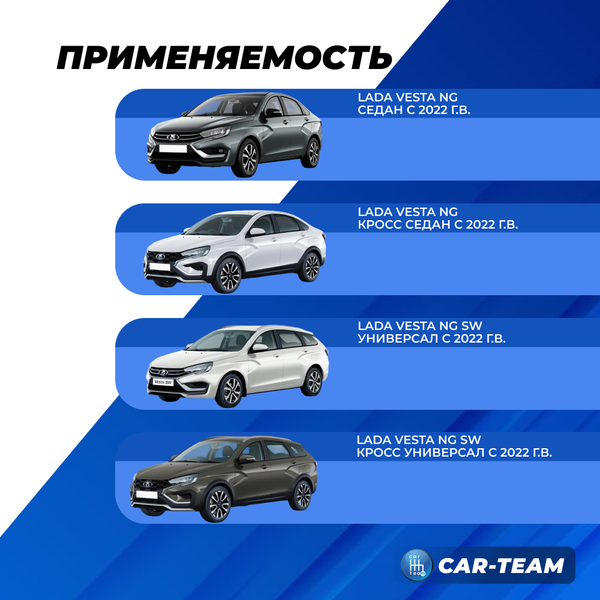 Накладки внутренних ручек дверей на Лада Веста NG, черный лак