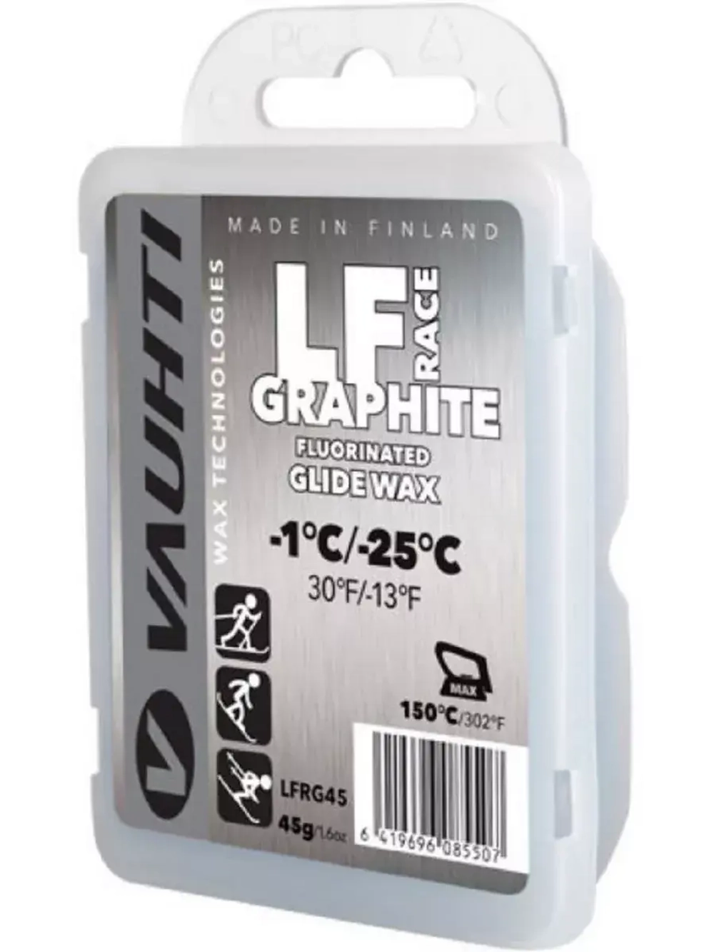 Низкофтористый парафин VAUHTI LF RACE GRAPHITE 45 гр.