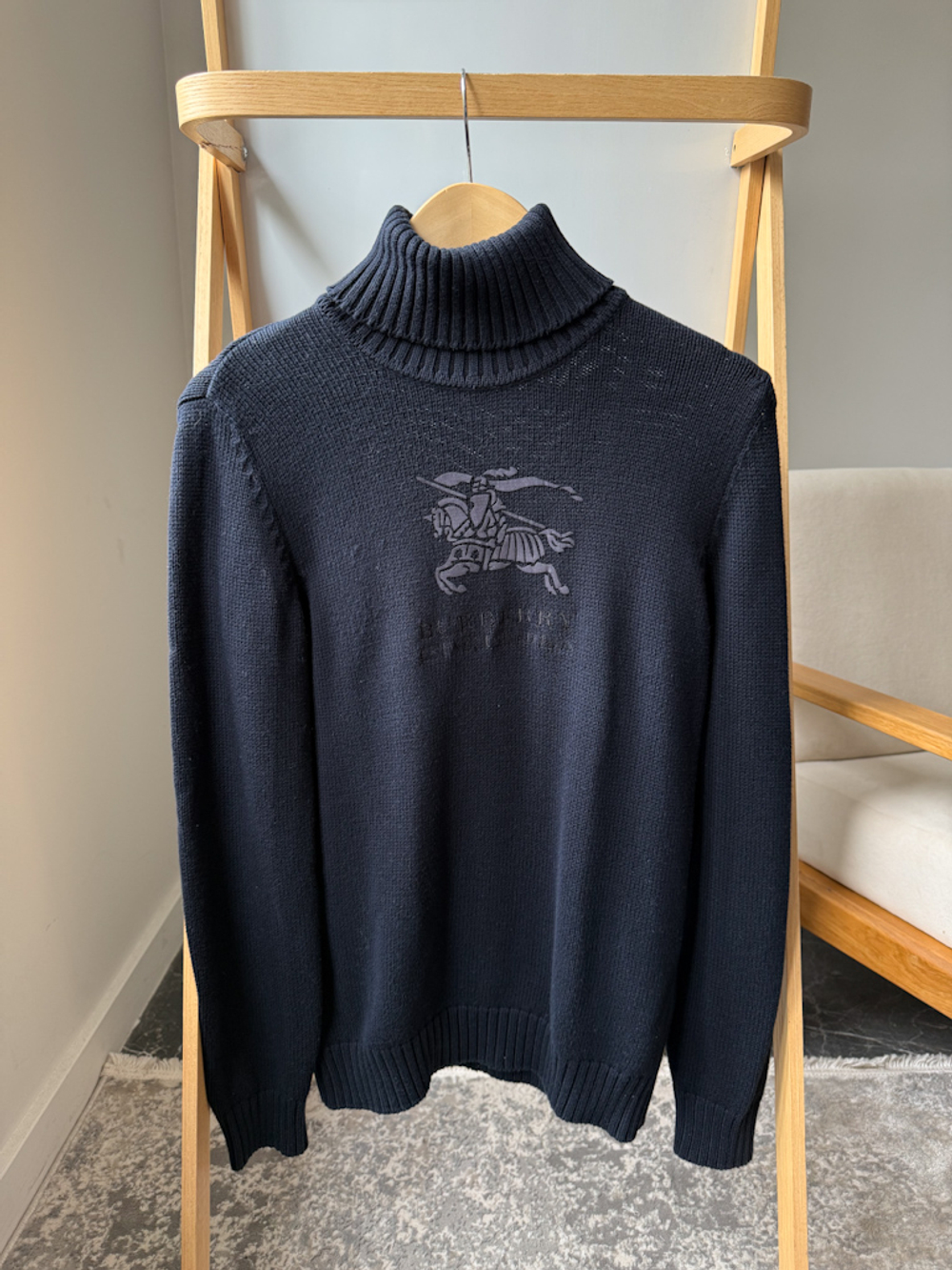 Хлопковый свитер Burberry, S