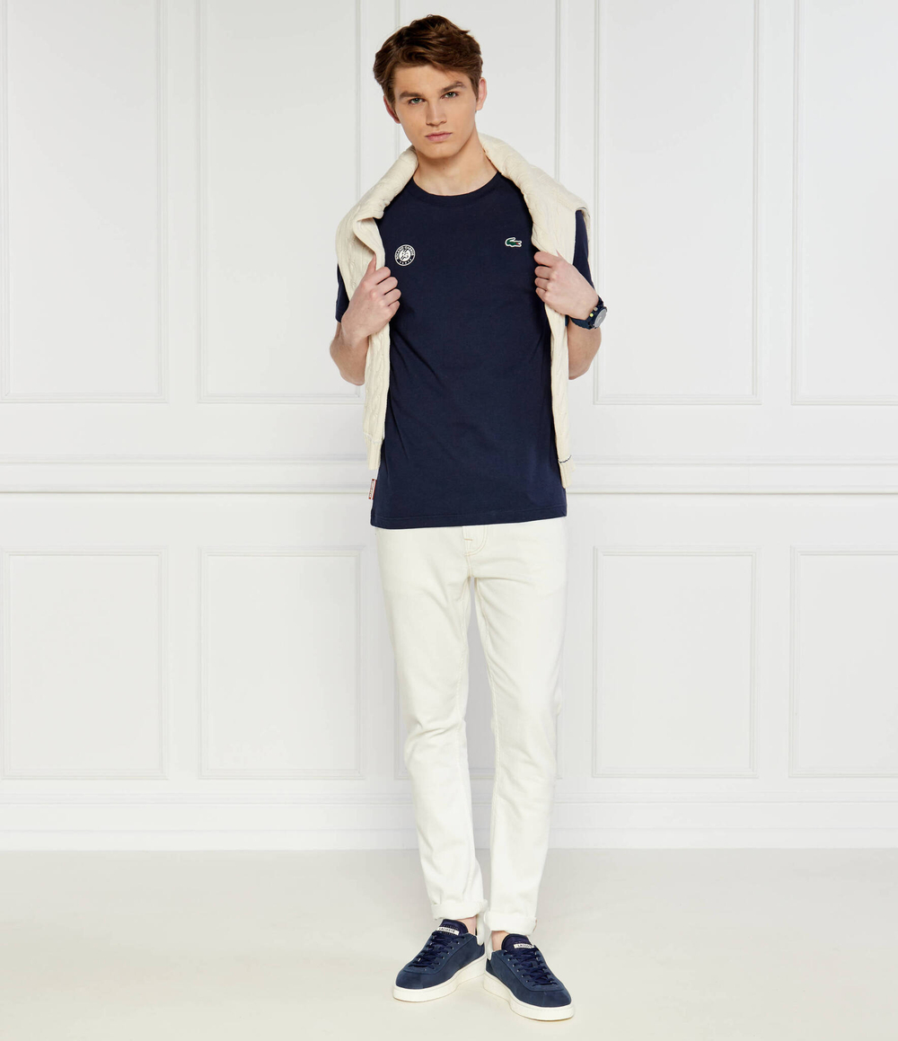Футболка Lacoste - темно-синий(TH8309)