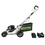 Аккумуляторная газонокосилка Greenworks GC82LM46K5