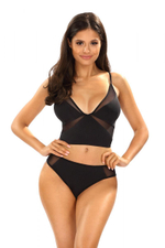 Раздельный купальник: топ и плавки (Размер: 70/36) (Цвет: черный)