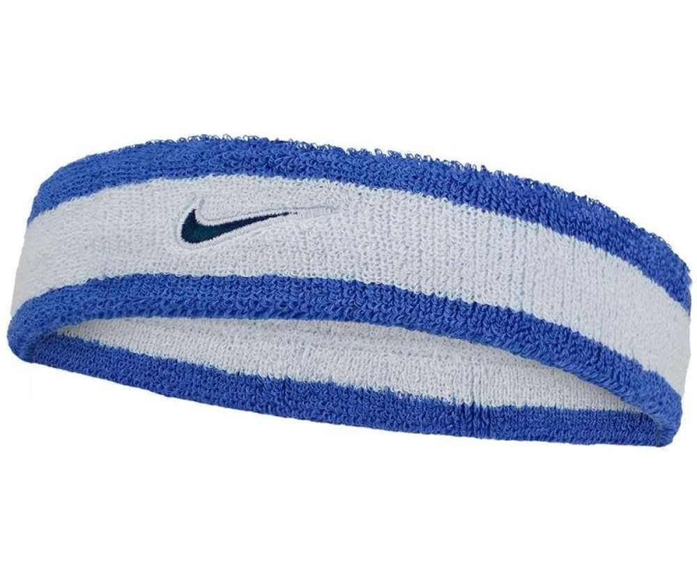 Повязка на голову Nike Swoosh Headband - ghost/comet blue/blue void
