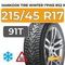 Hankook Tire Winter I*Pike RS2 W429 215/45 R17 91T XL шип.