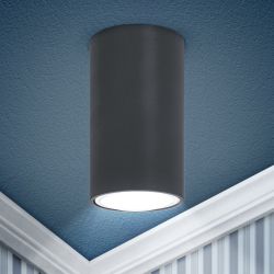 Светильник накладной ЭРА OL15 GU10 DG под лампу MR16 GU10 темно серый