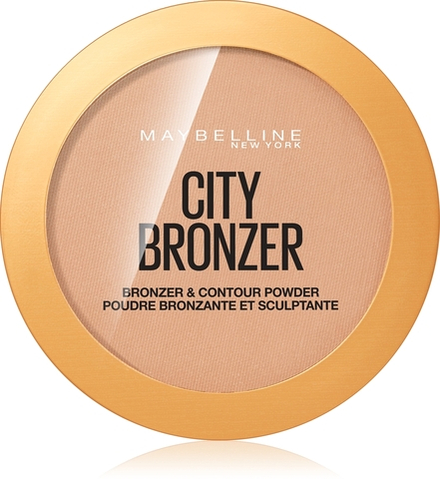 MAYBELLINE NEW YORK City Bronzer - Бронзирующая пудра для контурирования оттенок 200 Medium Cool, 8 g