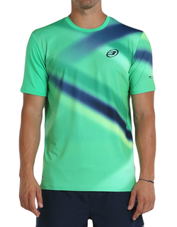 Теннисная футболка Bullpadel Mismo - verde vibrante