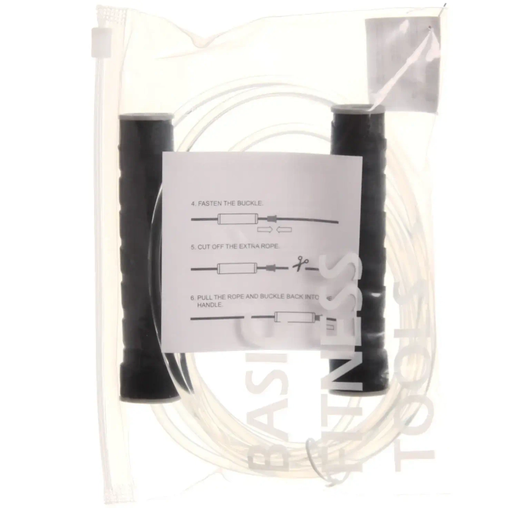 Скакалка с подшипниками RICHO RQ-JR-HG03, 3 м, ручка 115 мм, черный