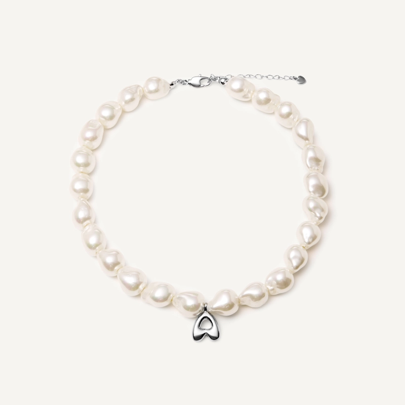 Колье Твоя Жемчужная Буква – Серебро
