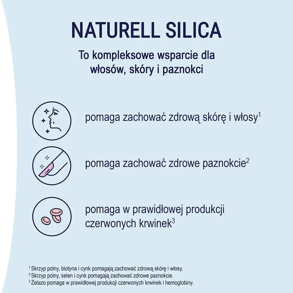 Диетическая добавка Naturell Silica, 100 таблеток
