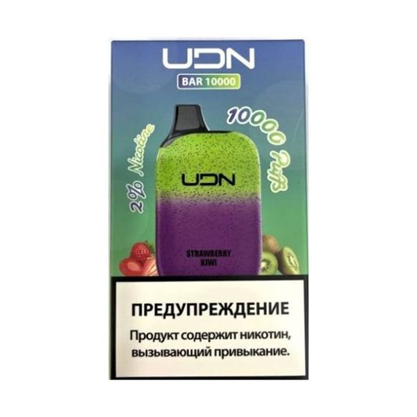 Купить Одноразовый Pod UDN BAR - Strawberry Kiwi (10000 затяжек)
