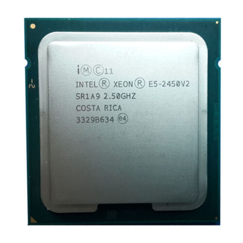 Процессор Intel Xeon E5-2450V2 Ivy Bridge-EN LGA1356, 8 x 2500 МГц, SR1A9, OEM