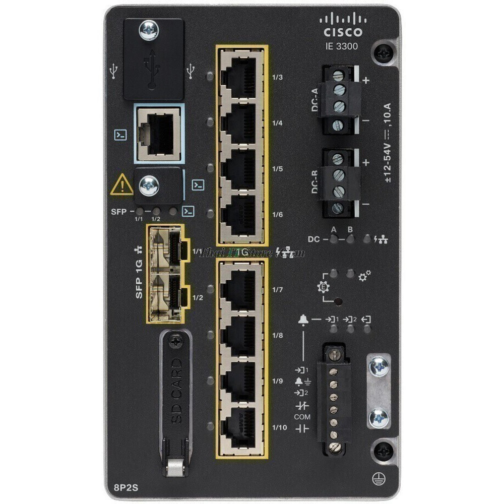 Коммутатор (свитч) Cisco IE-3300-8P2S-E
