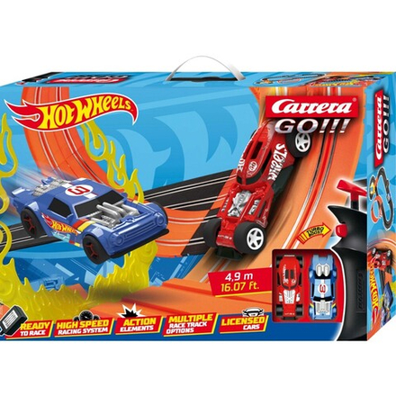 Carrera GO!!! - Автотрек Hot Wheels 4,9 м + 2 машинки 62552 / артикул   62552  / GTIN 4007486625525